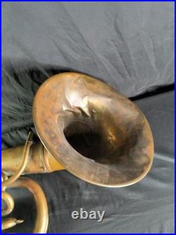 Vintage Elkhorn A Div. Of Getzen 3 Valve Baritone Horn Detachable Bell