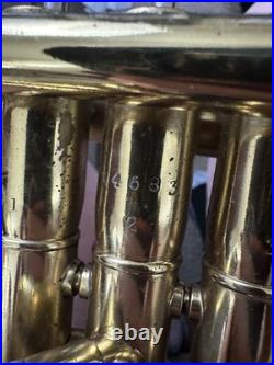 Vintage F E Olds & Sons Los Angeles Trumpet & Case & Accessories #34683