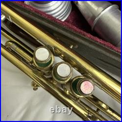 Vintage F E Olds & Sons Los Angeles Trumpet & Case & Accessories #34683