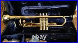Vintage G. Leblanc Paris 707 Sonic Trumpet. 453 Bore with Mutes Case and Extras