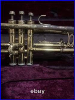 Vintage H. N. White King Liberty Bb Trumpet Pre-War 1939 Cleveland OH w Case Read