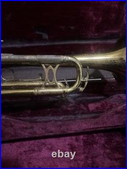 Vintage H. N. White King Liberty Bb Trumpet Pre-War 1939 Cleveland OH w Case Read