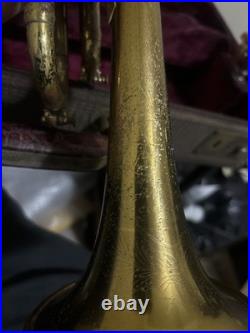 Vintage H. N. White King Liberty Bb Trumpet Pre-War 1939 Cleveland OH w Case Read