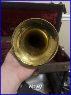 Vintage H. N. White King Liberty Bb Trumpet Pre-War 1939 Cleveland OH w Case Read