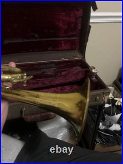 Vintage H. N. White King Liberty Bb Trumpet Pre-War 1939 Cleveland OH w Case Read