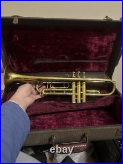 Vintage H. N. White King Liberty Bb Trumpet Pre-War 1939 Cleveland OH w Case Read