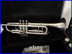 Vintage J. H. Darby Silver Trumpet 45 (Made by Blessing USA) Sounds & Plays Great