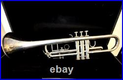 Vintage J. H. Darby Silver Trumpet 45 (Made by Blessing USA) Sounds & Plays Great