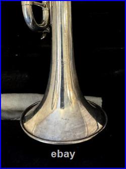 Vintage J. H. Darby Silver Trumpet 45 (Made by Blessing USA) Sounds & Plays Great