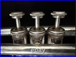 Vintage J. H. Darby Silver Trumpet 45 (Made by Blessing USA) Sounds & Plays Great