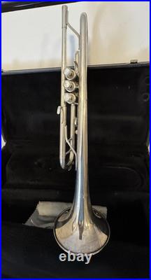 Vintage J. H. Darby Silver Trumpet 45 (Made by Blessing USA) Sounds & Plays Great