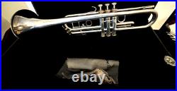 Vintage J. H. Darby Silver Trumpet 45 (Made by Blessing USA) Sounds & Plays Great