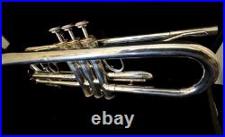 Vintage J. H. Darby Silver Trumpet 45 (Made by Blessing USA) Sounds & Plays Great