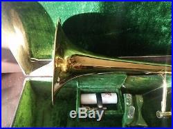 Vintage KING 4B SONOROUS TROMBONE serial # 491681 from early 1970's