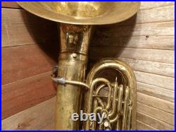 Vintage King 3 Valve BBb Tuba By H. N. White PARTS