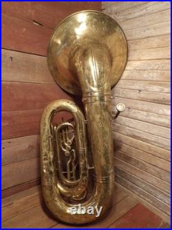 Vintage King 3 Valve BBb Tuba By H. N. White PARTS