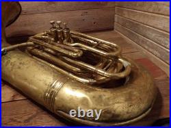 Vintage King 3 Valve BBb Tuba By H. N. White PARTS