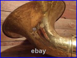 Vintage King 3 Valve BBb Tuba By H. N. White PARTS