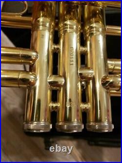 Vintage King Cleveland 600 Trumpet With Hard Case Student Beginner with Mouthpiece