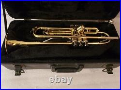 Vintage King Cleveland 600 Trumpet With Hard Case Student Beginner with Mouthpiece