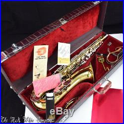 Vintage King HN White made Zephyr Tenor Saxophone Original Finish