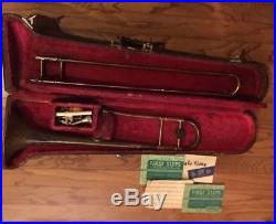 Vintage King H. N. White 2B Liberty Trombone 1946-1947 Serial # 277428