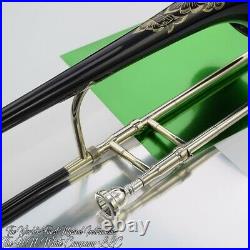 Vintage King H. N. White 2B Liberty Trombone Black Lacquer Amazing