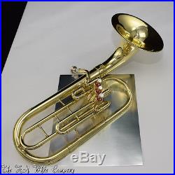 Vintage King H. N. White Altonium Marching French Horn