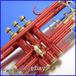 Vintage King H. N. White Liberty Trumpet Player Red Lacquer Wow