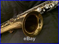 Vintage King H. N. White Zephyr Baritone Saxophone New Pads, NO Neck