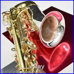 Vintage King H. N. White Zephyr Eb Alto Saxophone Silver Plated Bell and Neck