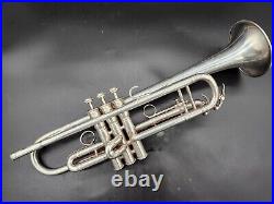 Vintage King Super 20 Bb Trumpet, silver