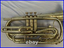 Vintage King U. S. A. Flugabone/marching Trombone + Case