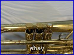Vintage King U. S. A. Flugabone/marching Trombone + Case