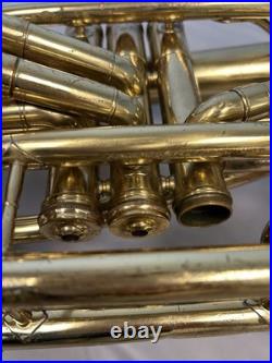 Vintage King U. S. A. Flugabone/marching Trombone + Case