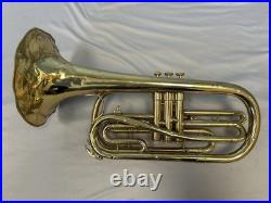 Vintage King U. S. A. Flugabone/marching Trombone + Case