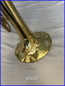 Vintage King U. S. A. Flugabone/marching Trombone + Case