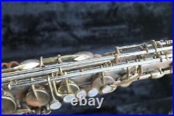 Vintage King Zephyr Special Alto Saxophone #269368 1940`s Mother Of Pearl