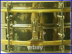 Vintage Ludwig 15 x 5 1930's Snare Drum, calfskin, gut snares