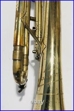 Vintage Majestic Trumpet 53872 Germany With Vintage Hard Case