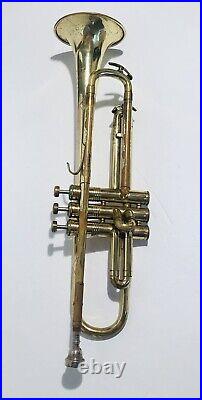 Vintage Majestic Trumpet 53872 Germany With Vintage Hard Case