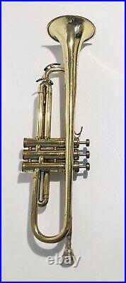 Vintage Majestic Trumpet 53872 Germany With Vintage Hard Case