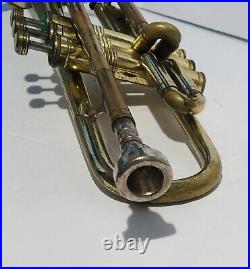 Vintage Majestic Trumpet 53872 Germany With Vintage Hard Case