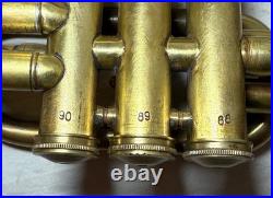 Vintage Nadir Ali brass cornet instrument trumpet horn. Nice condition