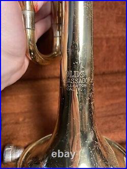 Vintage Olds Ambassador Trumpet Used withCase and Mouthpiece