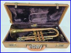 Vintage Olds Ambassador Trumpet With Carrying Case