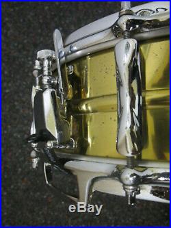 Vintage Premier Snare / Brass / 14 x 5 / Diecast Rims