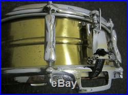 Vintage Premier Snare / Brass / 14 x 5 / Diecast Rims