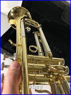Vintage Rare Hisonic Trumpet #LA01435 With Case