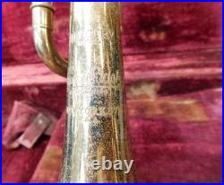 Vintage Rare Vincent Bach New York MERCURY Trumpet with Original Case